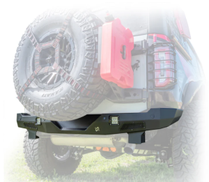 Ford Bronco Bumper - Rear - TURN Offroad - Hyperlyte - `21-`27